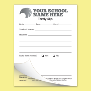 Tardy Slip